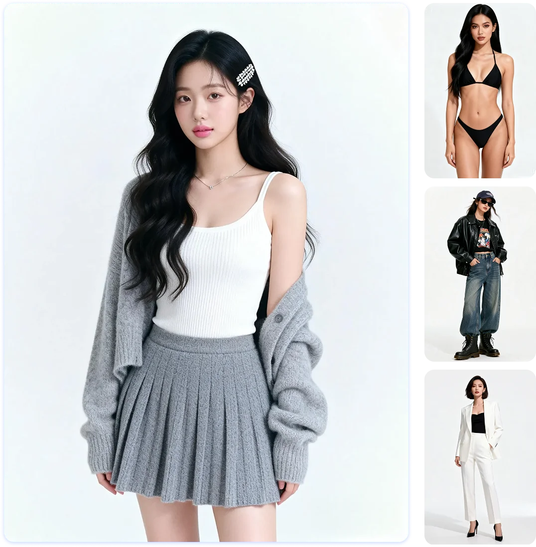 プリセット衣装の切り替え