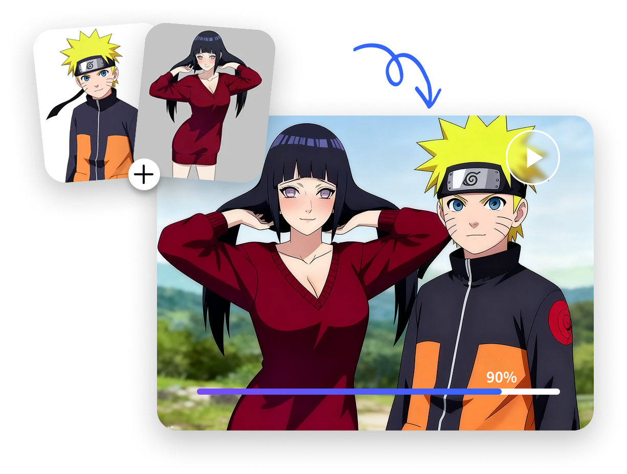 推しキャラとの夢のキスシーンを再現