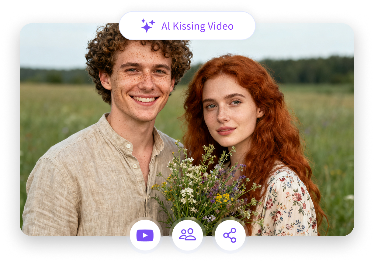 キス動画をシェアして、笑顔とときめきを広げよう