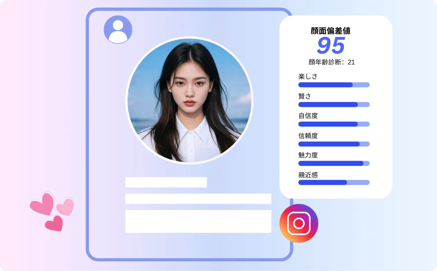 最高のプロフィール写真を見つけよう！