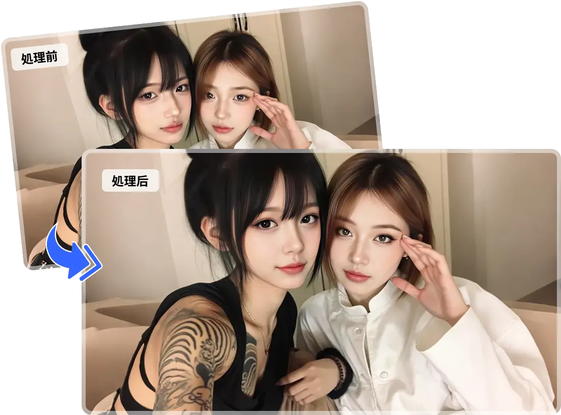 複数の顔を一括で入れ替え