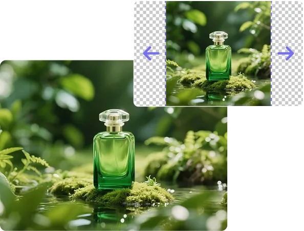 マジック拡張でAI余白を自動生成!サイズも自由調整