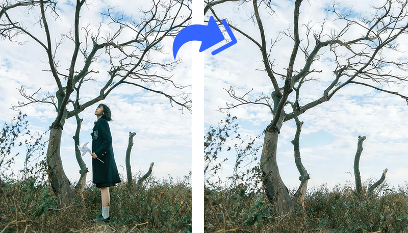 不要なオブジェクトを削除