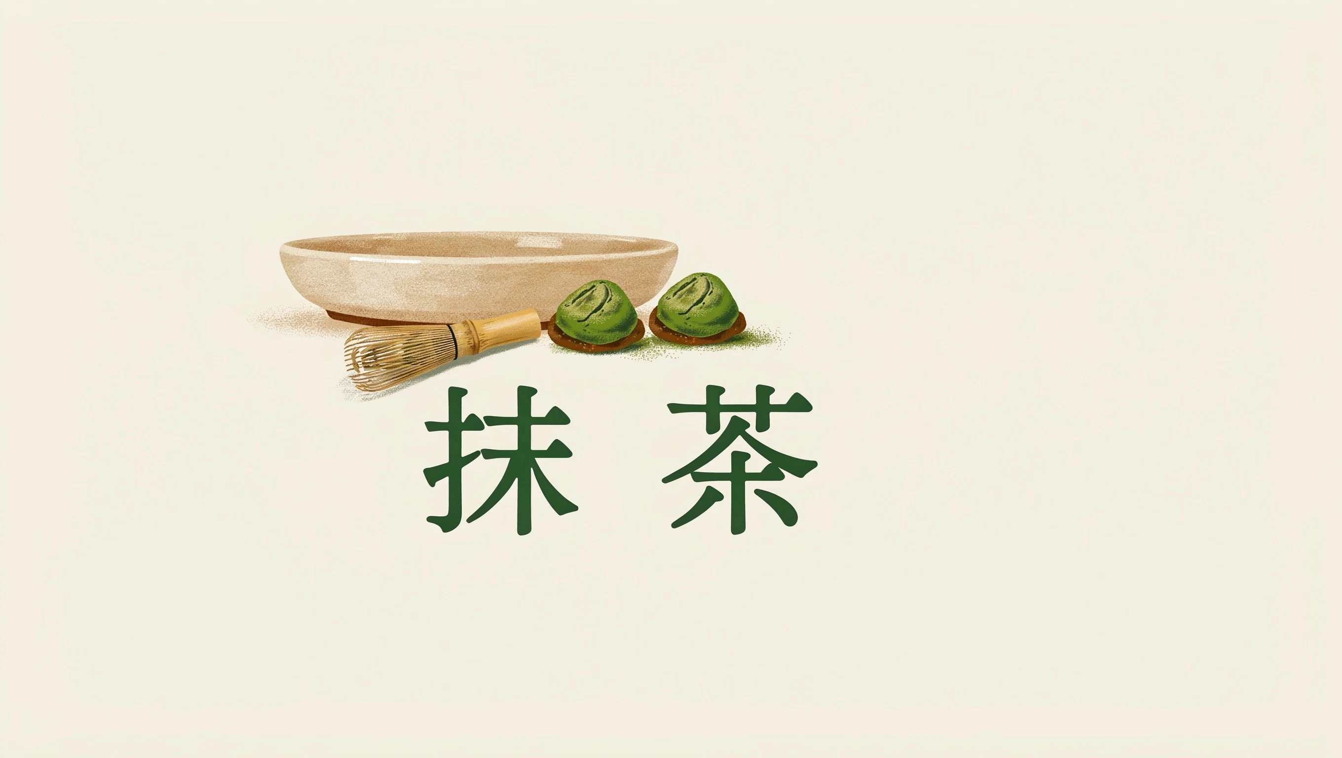 「抹茶」の二文字を商品広告へ