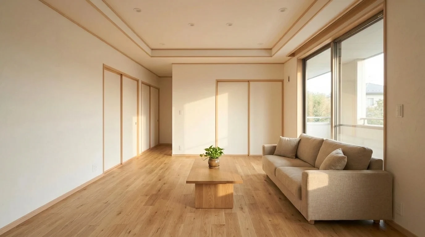 部屋の形を保ちながら家具を追加